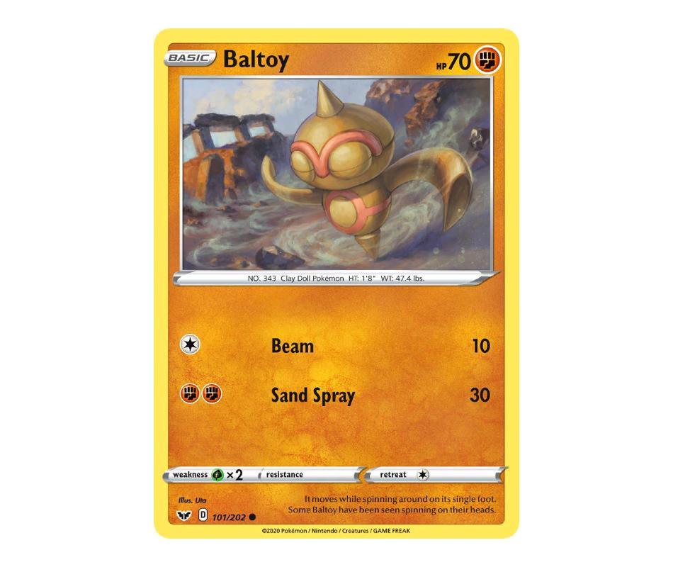 Pokemon: Baltoy 101/202 - Sword & Shield | Romulus Games