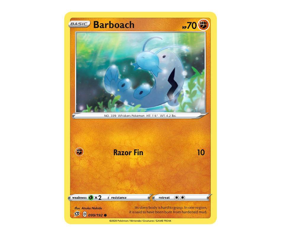 Pokemon: Barboach 099/192 - Rebel Clash | Romulus Games