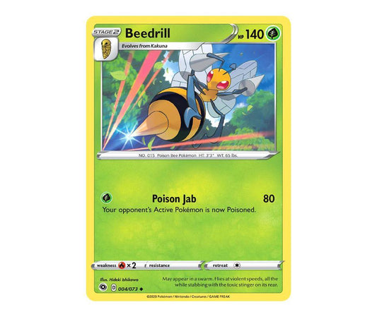 Pokemon: Beedrill 004/073 - Champion's Path | Romulus Games