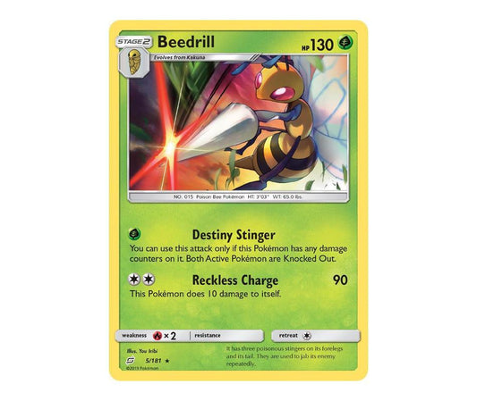 Pokemon: Beedrill 5/181 - Team Up | Romulus Games