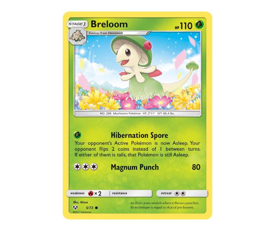 Pokemon: Breloom 5/73 - Shining Legends | Romulus Games