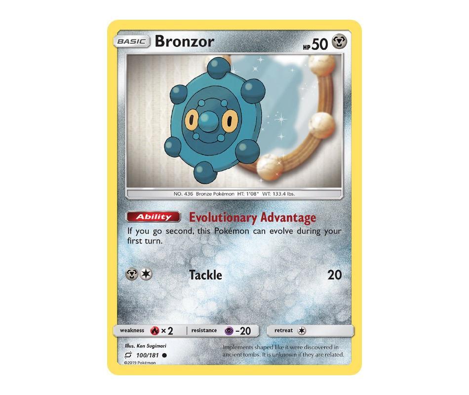 Pokemon: Bronzor 100/181 - Team Up | Romulus Games