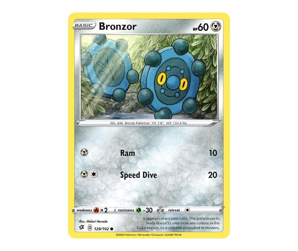 Pokemon: Bronzor 129/192 - Rebel Clash | Romulus Games