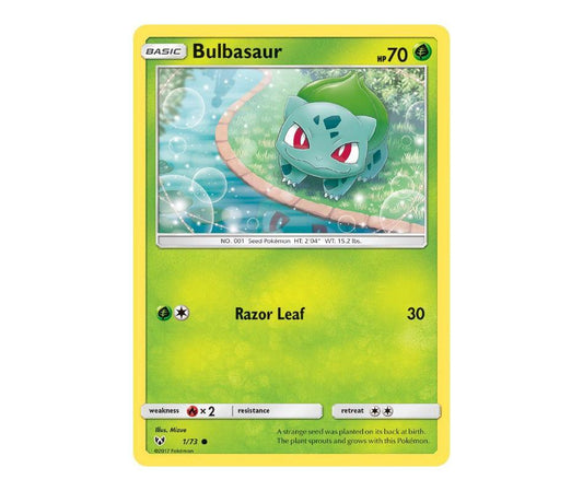 Pokemon: Bulbasaur 1/73 - Shining Legends | Romulus Games