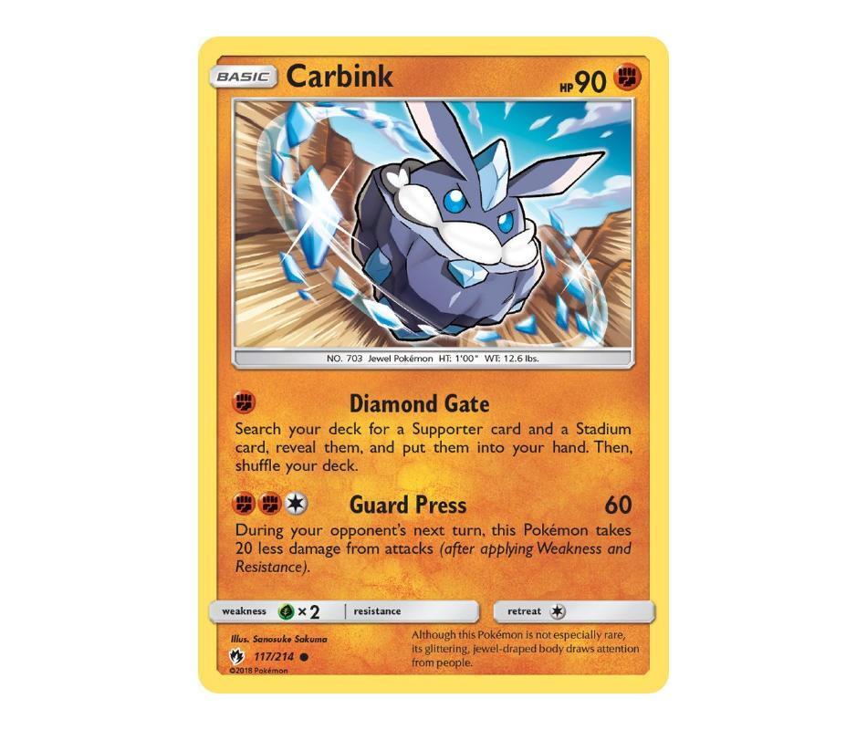 Pokemon: Carbink 117/214 - Lost Thunder | Romulus Games