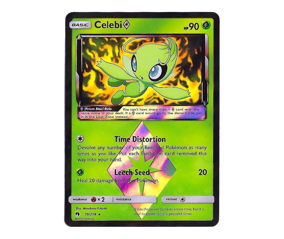 Pokemon: Celebi Prism Star 19/214 - Lost Thunder | Romulus Games