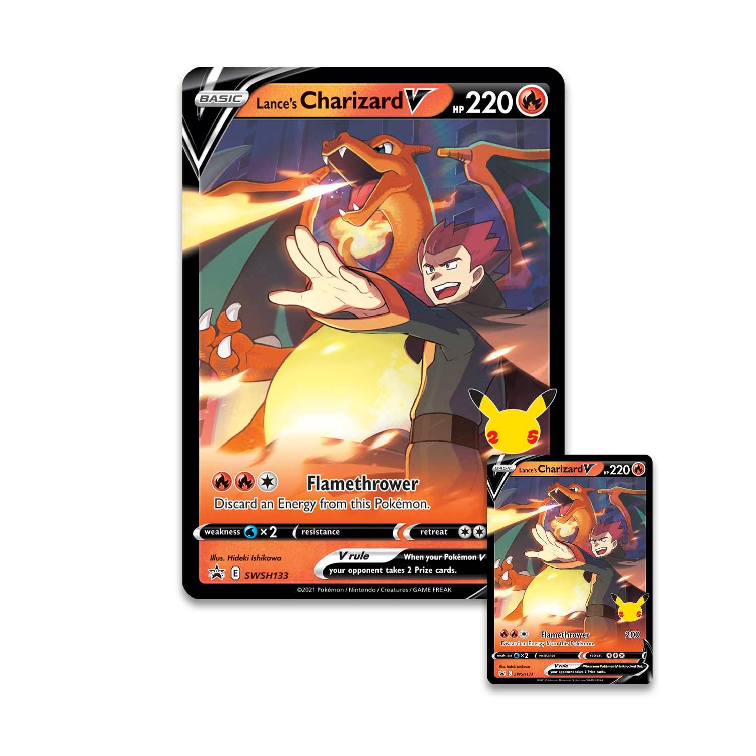 Pokemon: Celebrations - Collection Box - Lance's Charizard V | Romulus Games