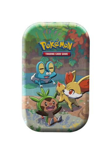 Pokemon: Celebrations - Mini Tin - Chespin, Fennekin & Froakie | Romulus Games