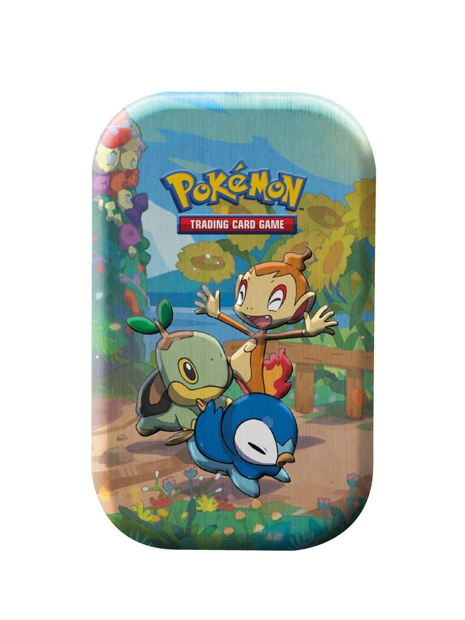 Pokemon: Celebrations - Mini Tin: Piplup, Turtwig & Chimchar | Romulus Games