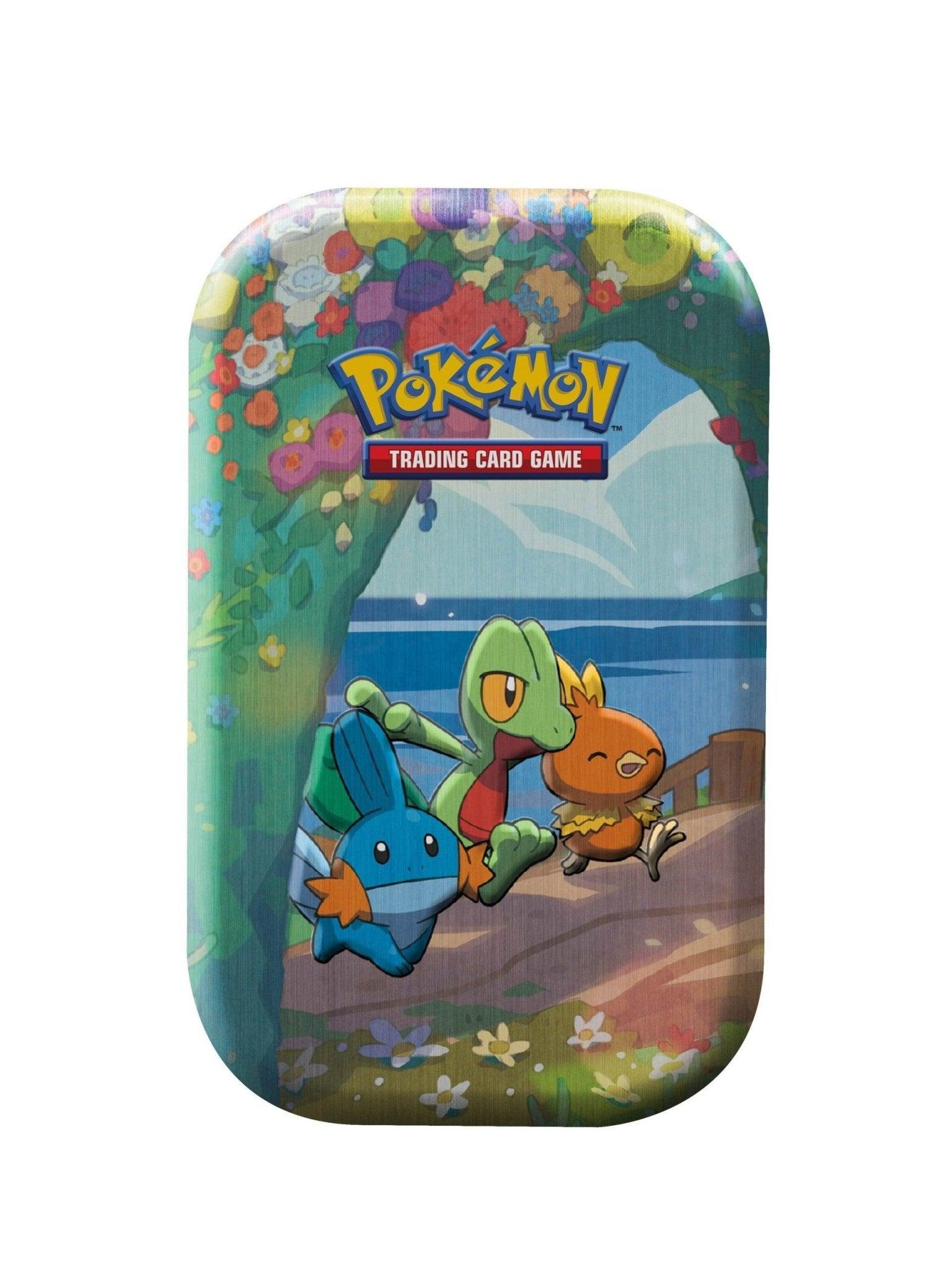 Pokemon: Celebrations - Mini Tin: Treecko, Torchic & Mudkip | Romulus Games