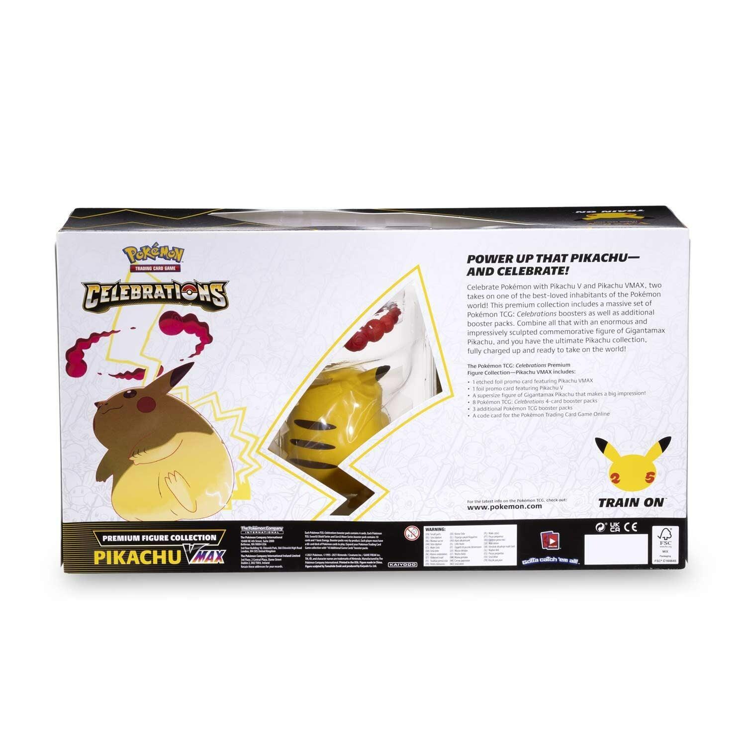 Pokemon: Celebrations - Premium Figure Collection - Pikachu VMAX | Romulus Games