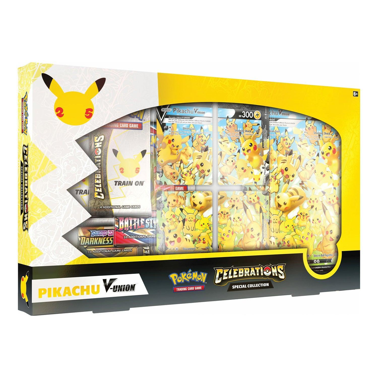 Pokemon: Celebrations - Special Collection Box - Pikachu V-Union | Romulus Games