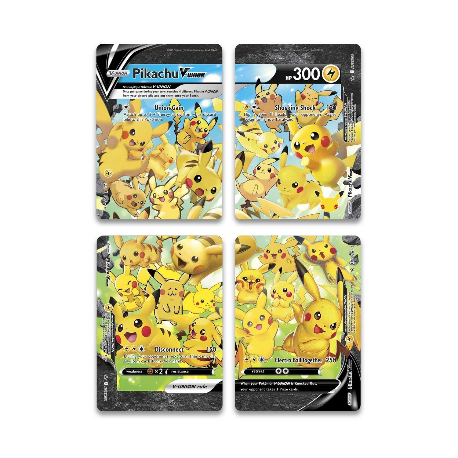 Pokemon: Celebrations - Special Collection Box - Pikachu V-Union | Romulus Games