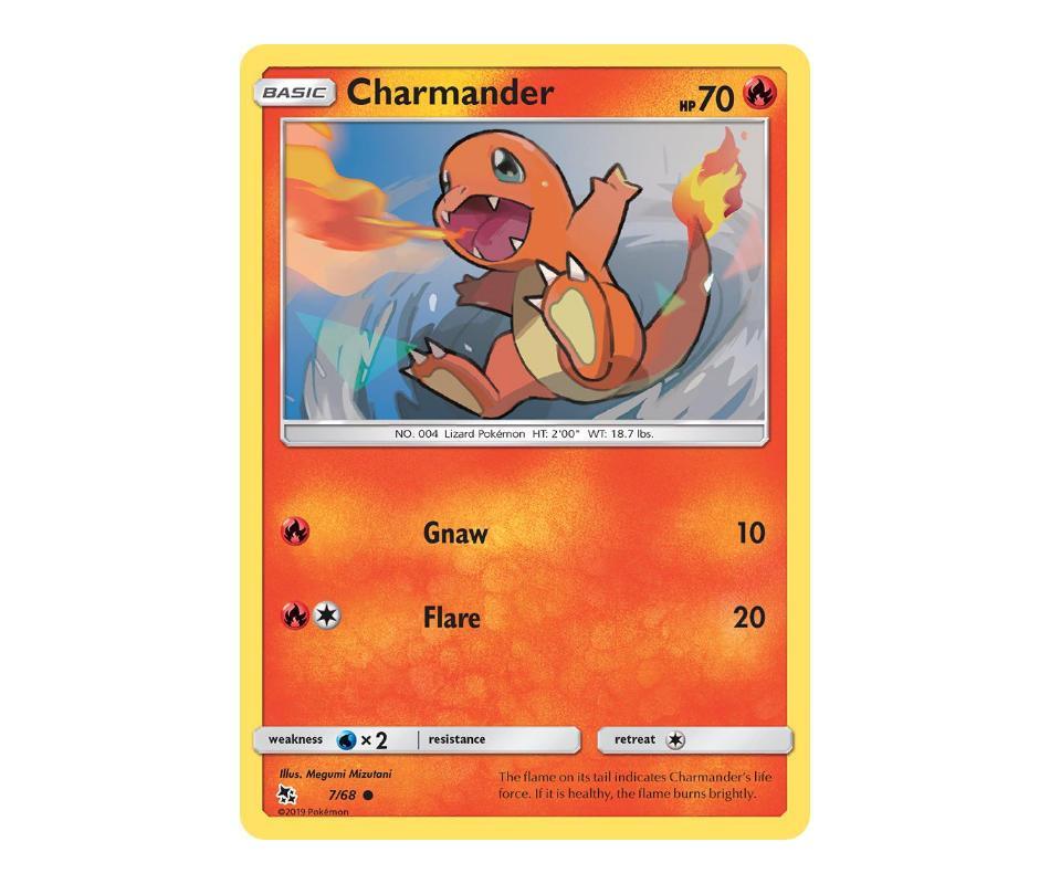 Pokemon: Charmander 7/68 - Hidden Fates | Romulus Games