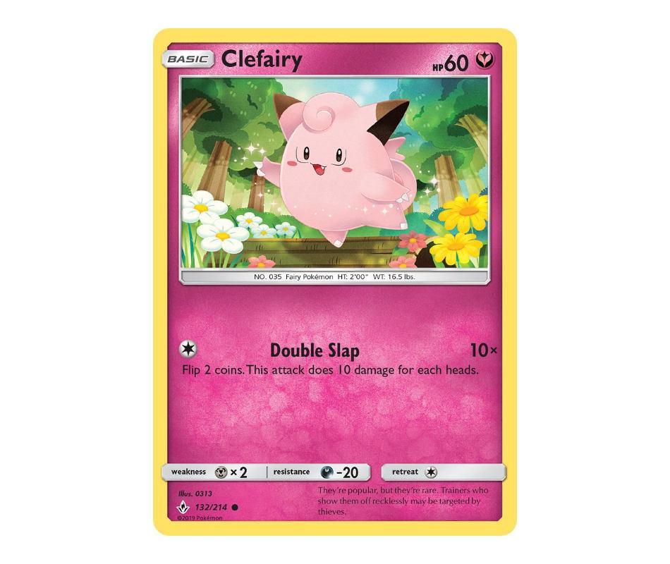 Pokemon: Clefairy 132/214 - Unbroken Bonds | Romulus Games