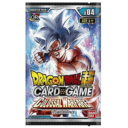 Dragon Ball Super: Colossal Warfare - (B04) Booster Pack | Romulus Games