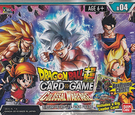 Dragon Ball Super: Colossal Warfare - (B04) Booster Pack | Romulus Games