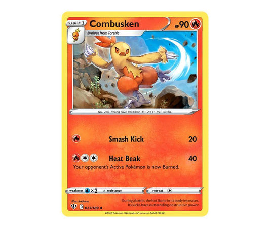 Pokemon: Combusken 023/189 - Darkness Ablaze | Romulus Games