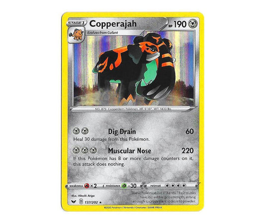 Pokemon: Copperajah 137/202 (Holo) - Sword & Shield | Romulus Games