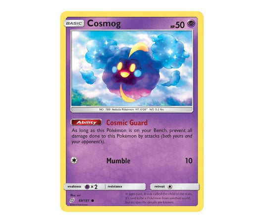 Pokemon: Cosmog 69/181 - Team Up | Romulus Games