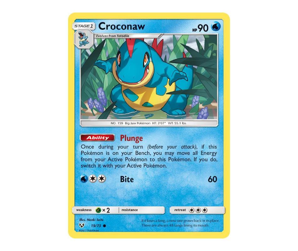 Pokemon: Croconaw 19/73 - Shining Legends | Romulus Games