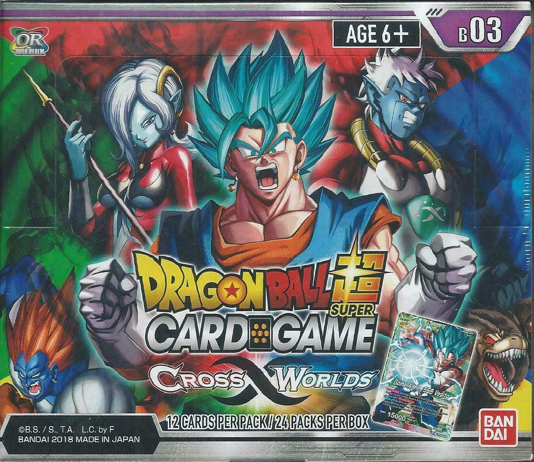 Dragon Ball Super: Cross Worlds - (B03) Booster Pack | Romulus Games