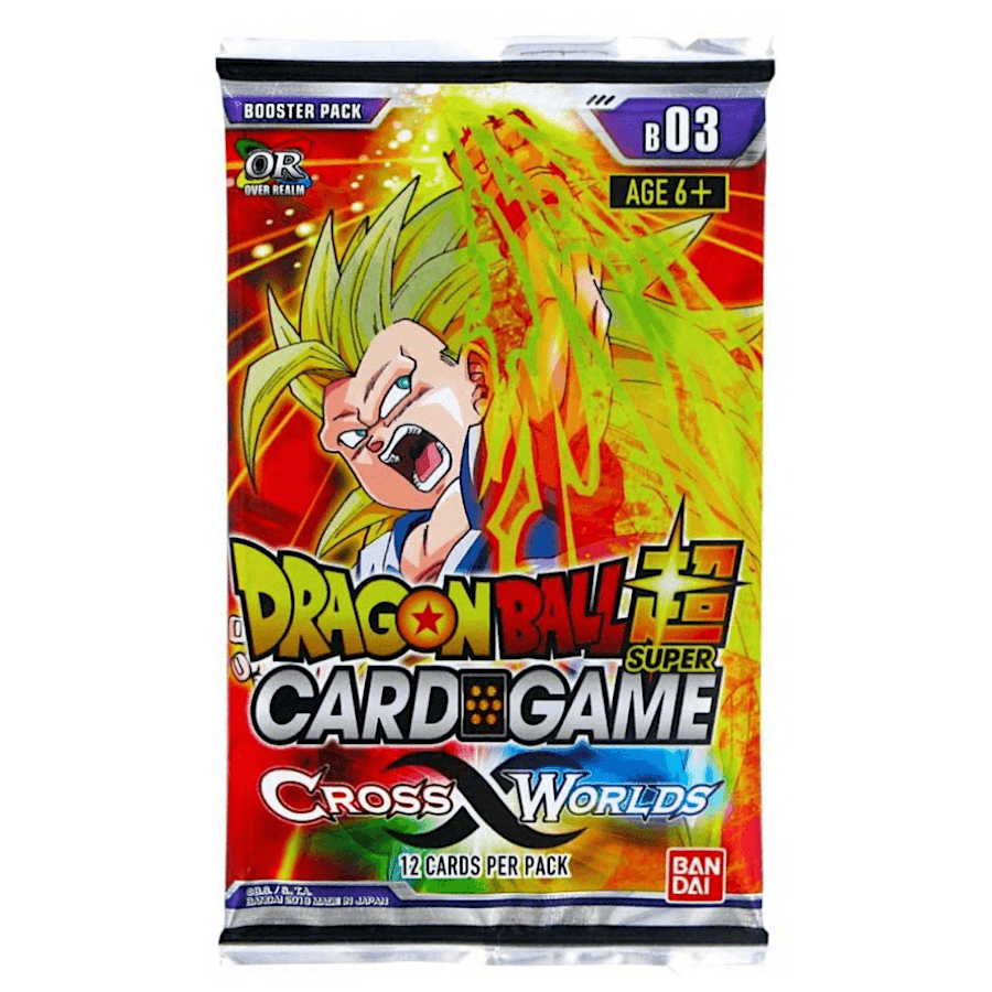 Dragon Ball Super: Cross Worlds - (B03) Booster Pack | Romulus Games