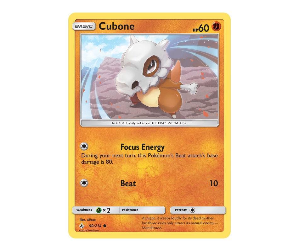 Pokemon: Cubone 90/214 - Unbroken Bonds | Romulus Games