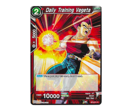 Dragon Ball Super: Daily Training Vegeta BT4-011 - Colossal Warfare | Romulus Games
