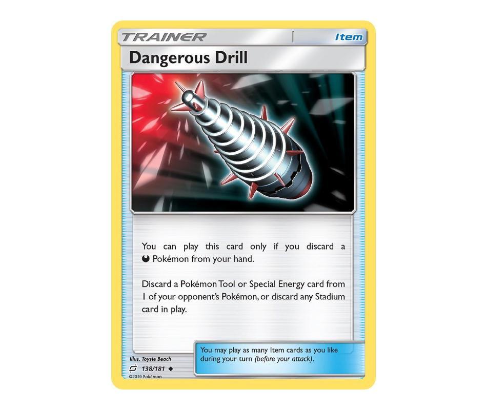 Pokemon: Dangerous Drill 138/181 - Team Up | Romulus Games