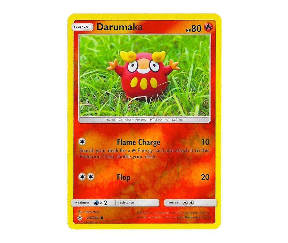 Pokemon: Darumaka 23/214 (Reverse Holo) - Unbroken Bonds | Romulus Games