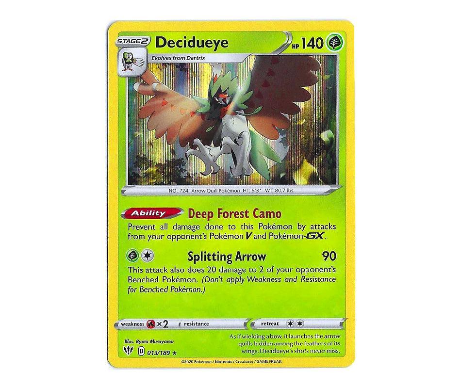 Pokemon: Decidueye 013/189 (Holo) - Darkness Ablaze | Romulus Games