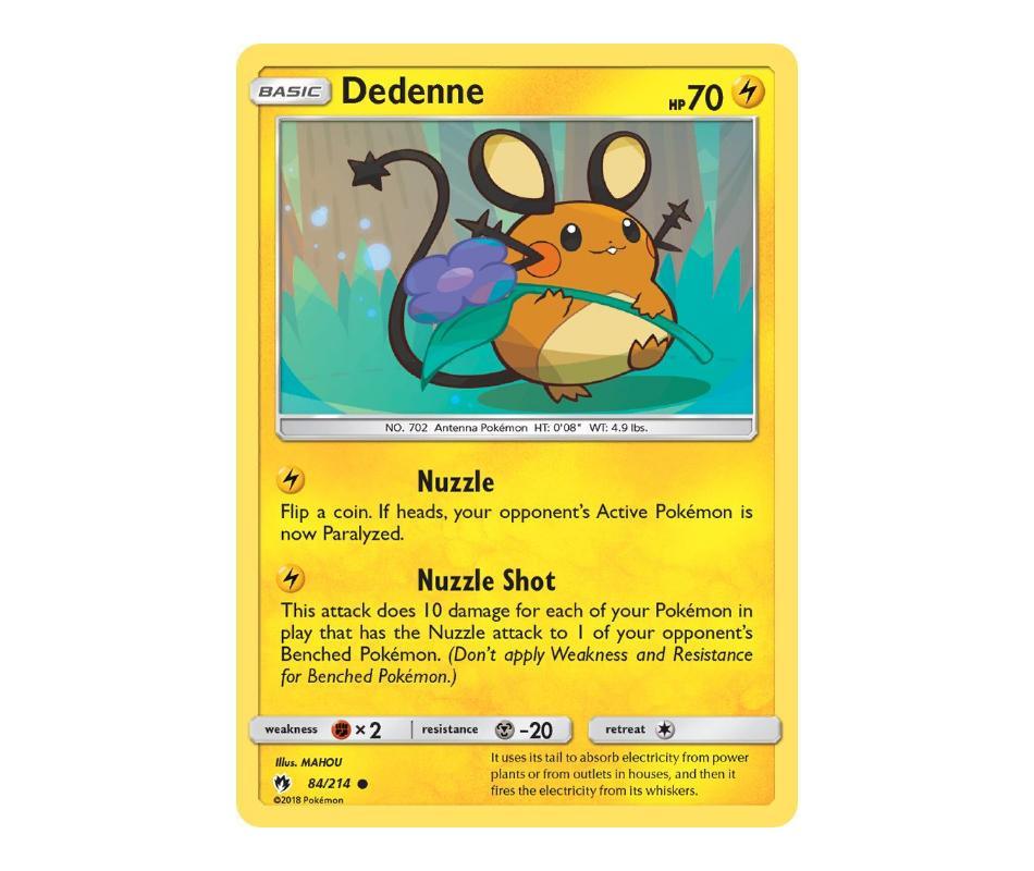 Pokemon: Dedenne 84/214 - Lost Thunder | Romulus Games