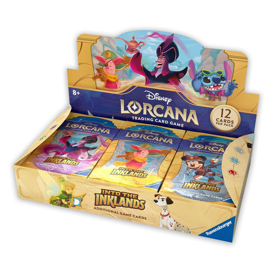 Disney Lorcana: Into the Inklands - Booster Box: Sealed Case (4 Boxes) | Romulus Games