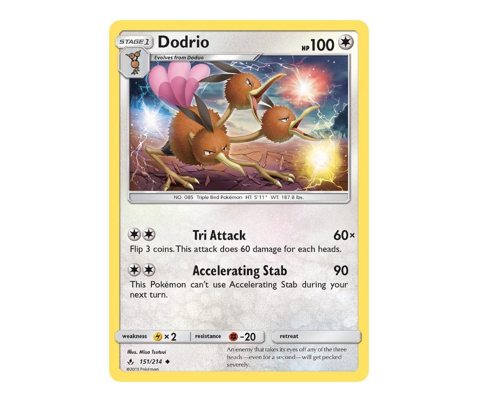 Pokemon: Dodrio 151/214 - Unbroken Bonds | Romulus Games