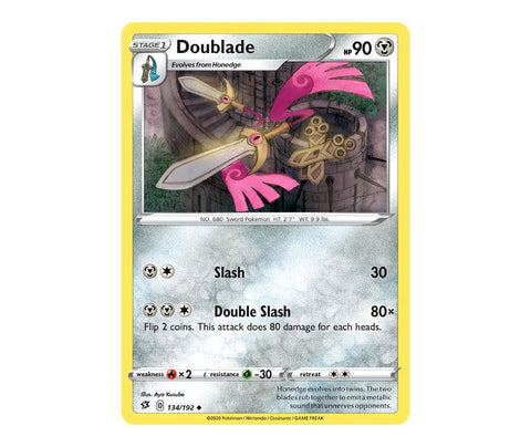 Pokemon: Doublade 134/192 - Rebel Clash | Romulus Games