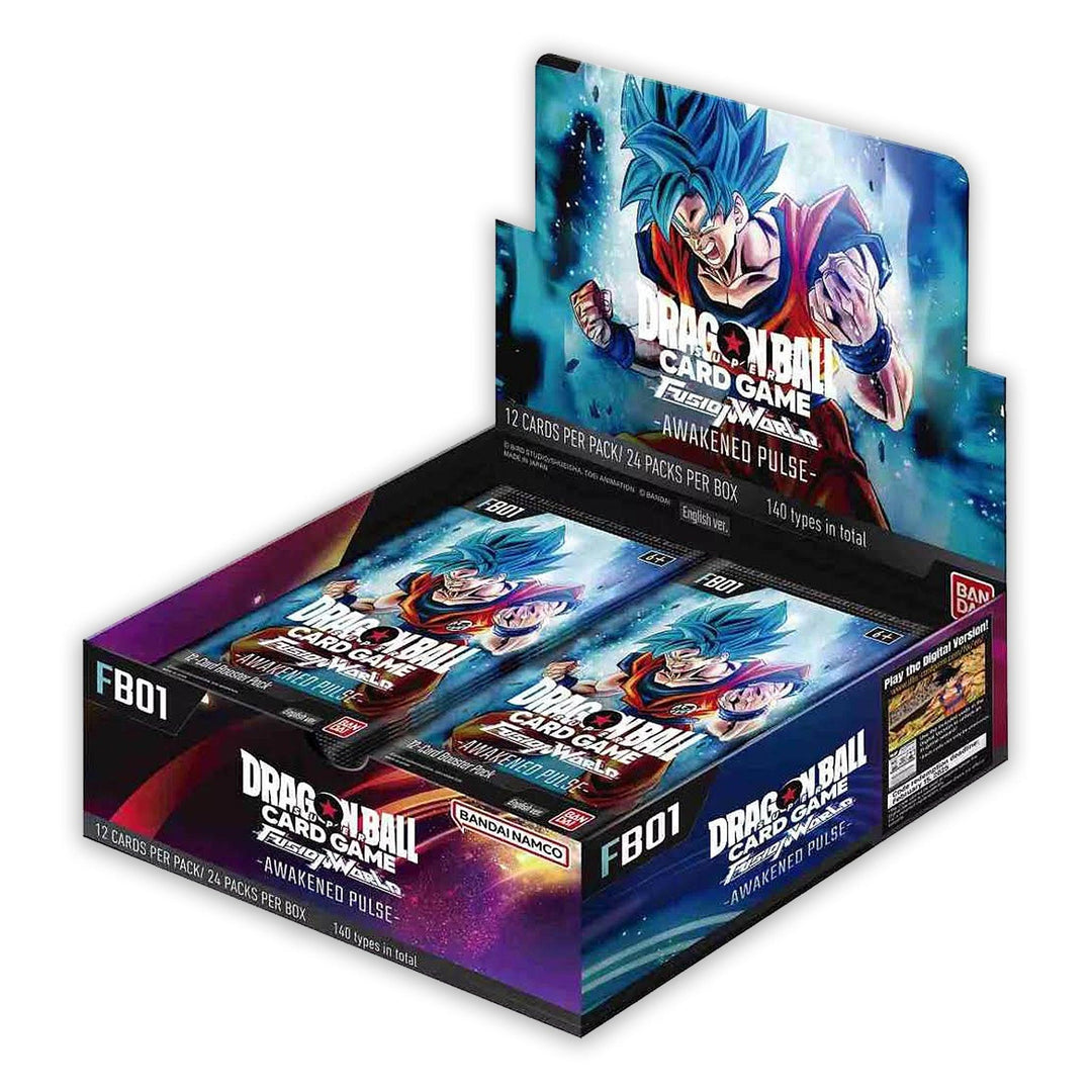 Dragon Ball Super: Fusion World Set 01 - (FB01) Awakened Pulse - Booster Box: Sealed Case (12 Booster Boxes) | Romulus Games