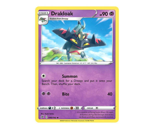 Pokemon: Drakloak 090/192 - Rebel Clash | Romulus Games