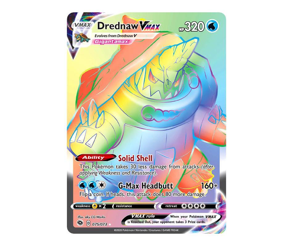 Pokemon: Drednaw VMAX 075/073 - Champion's Path | Romulus Games