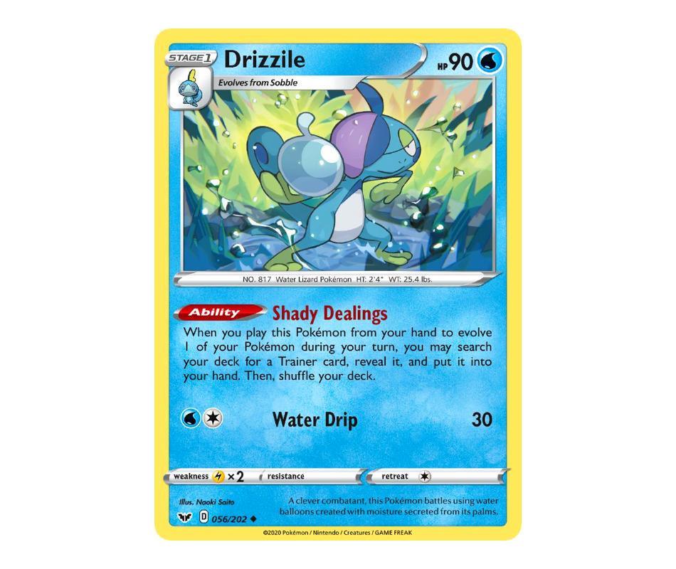 Pokemon: Drizzile 056/202 - Sword & Shield | Romulus Games