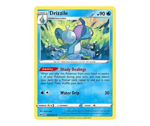 Pokemon: Drizzile 056/202 - Sword & Shield | Romulus Games