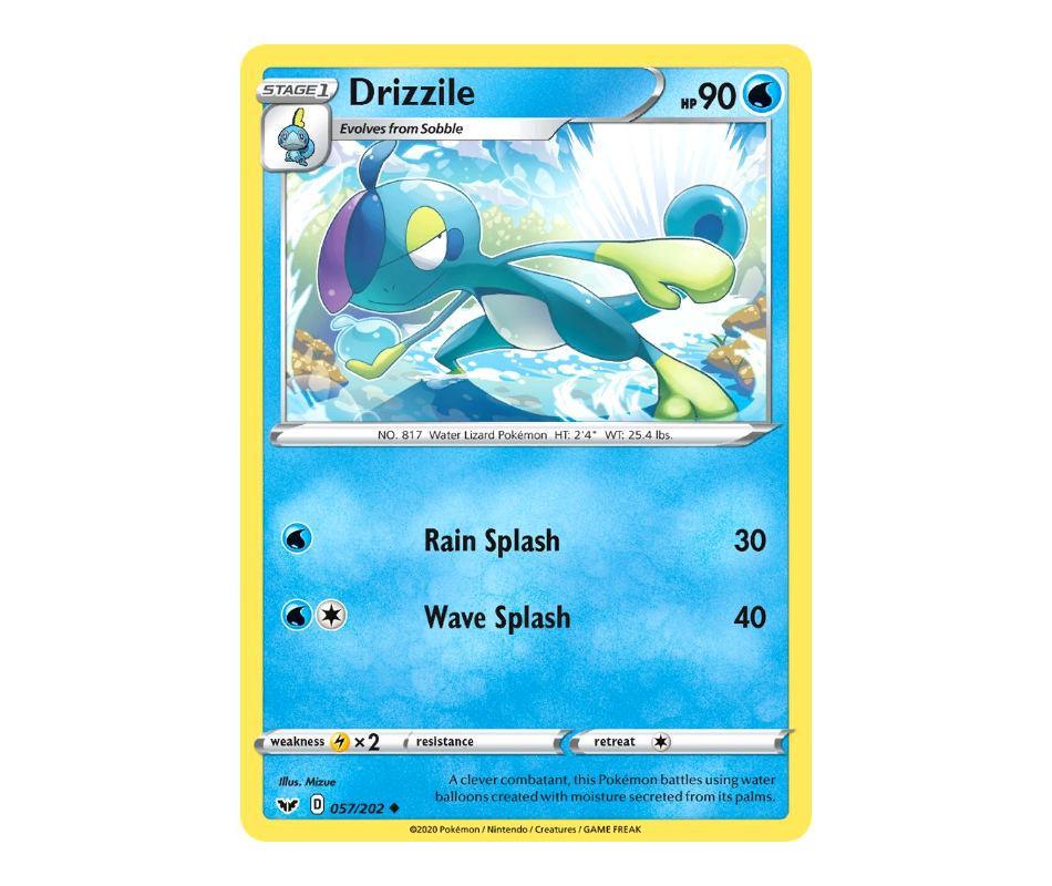 Pokemon: Drizzile 057/202 - Sword & Shield | Romulus Games