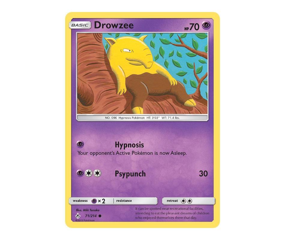 Pokemon: Drowzee 71/214 - Unbroken Bonds | Romulus Games