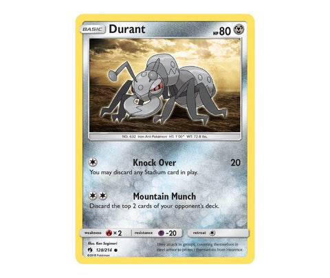 Pokemon: Durant 128/214 - Lost Thunder | Romulus Games