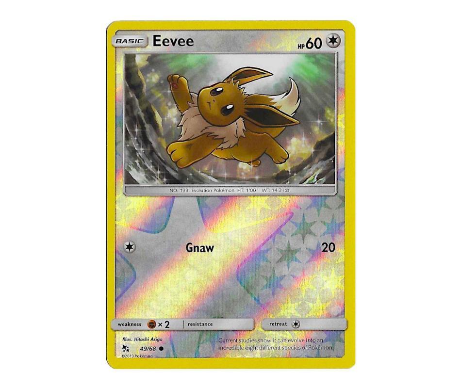 Pokemon: Eevee 49/68 (Reverse Holo) - Hidden Fates | Romulus Games