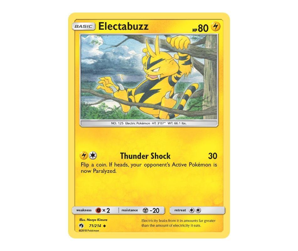 Pokemon: Electabuzz 71/214 - Lost Thunder | Romulus Games