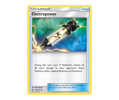 Pokemon: Electropower 172/214 - Lost Thunder | Romulus Games