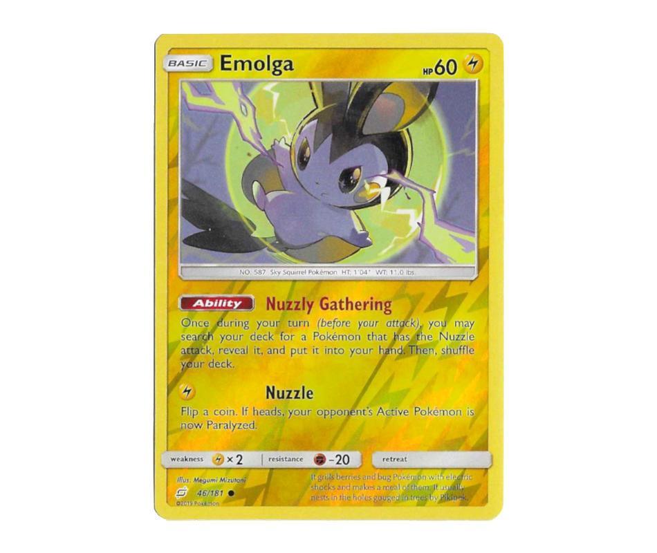 Pokemon: Emolga 46/181 (Reverse Holo) - Team Up | Romulus Games