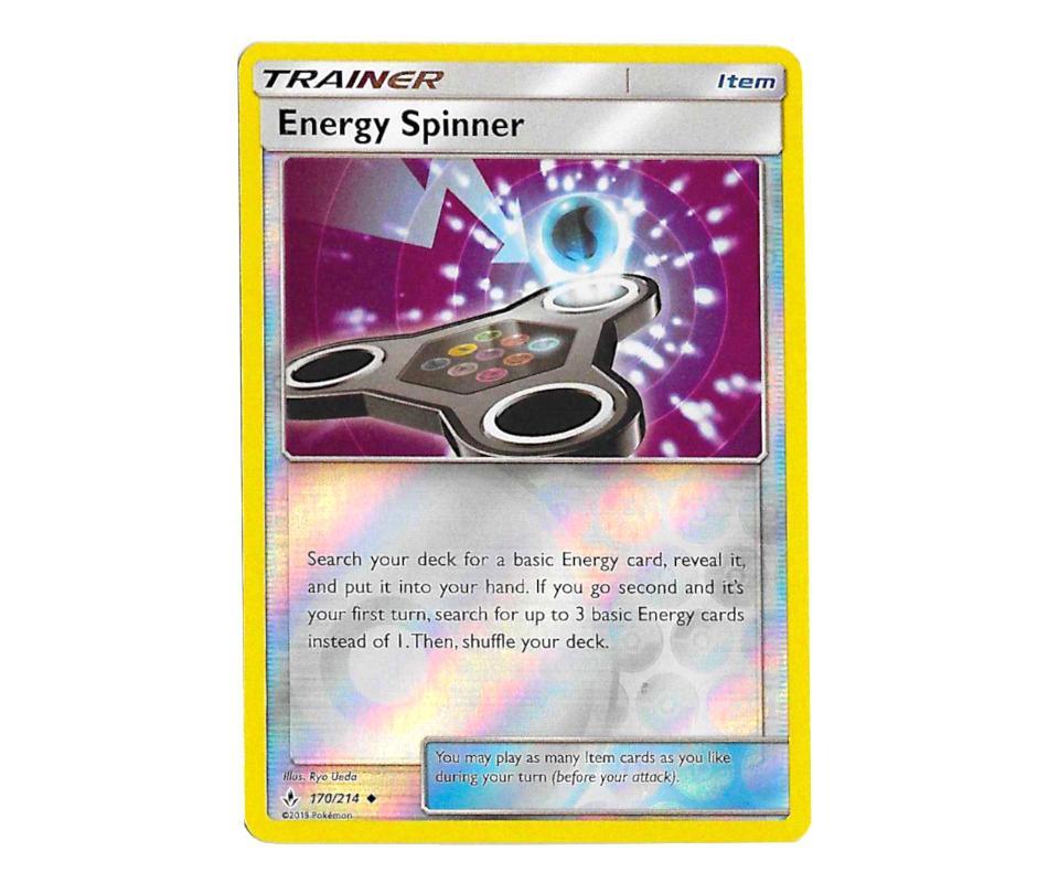 Pokemon: Energy Spinner 170/214 (Reverse Holo) - Unbroken Bonds | Romulus Games