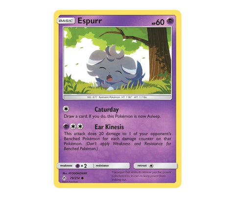 Pokemon: Espurr 79/214 - Unbroken Bonds | Romulus Games